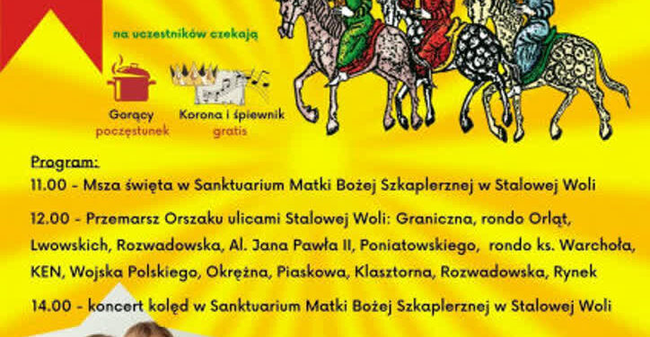 Stalowa Wola: Orszak Trzech Króli znów przejdzie ulicami miasta