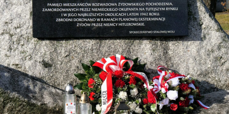 Stalowa Wola: Przypomnieli o ofiarach holokaustu