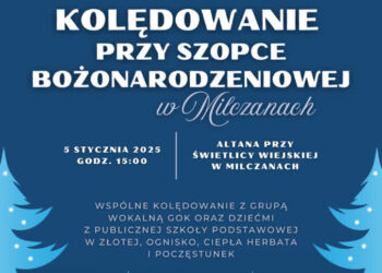 Milczany: Kolędowanie przy szopce bożonarodzeniowej