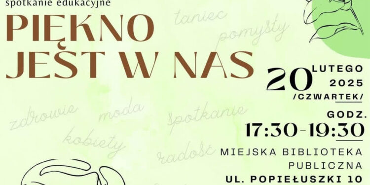 Stalowa Wola: W czwartek spotkanie dla kobiet „Piękno jest w nas”