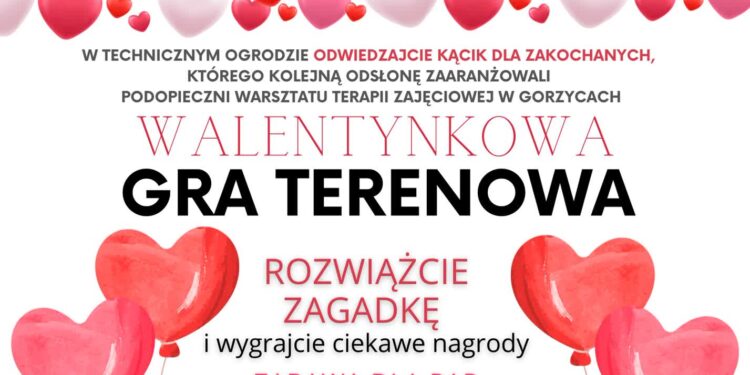 Gorzyce. Walentynkowa gra terenowa