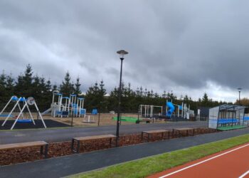 Przecław: Finał prac na obiekcie sportowym  w Dobryninie