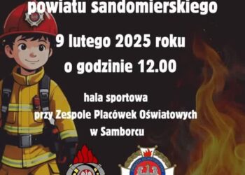 Samborzec: I Powiatowe Halowe Zawody Sportowo – Pożarnicze Młodzieżowych Drużyn Pożarniczych