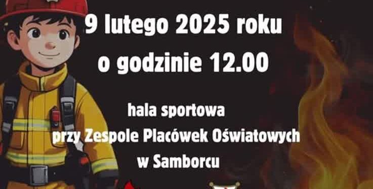 Samborzec: I Powiatowe Halowe Zawody Sportowo – Pożarnicze Młodzieżowych Drużyn Pożarniczych
