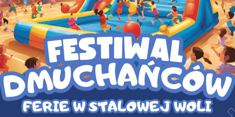 Stalowa Wola: Ferie na sportowo i Festiwal Dmuchańców