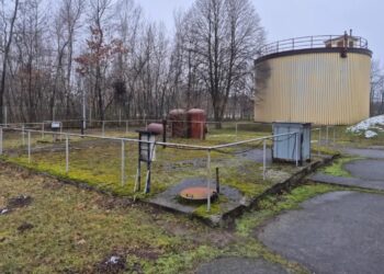 Wadowice Górne: Trwa  modernizacja stacji uzdatniania wody w Wampierzowie