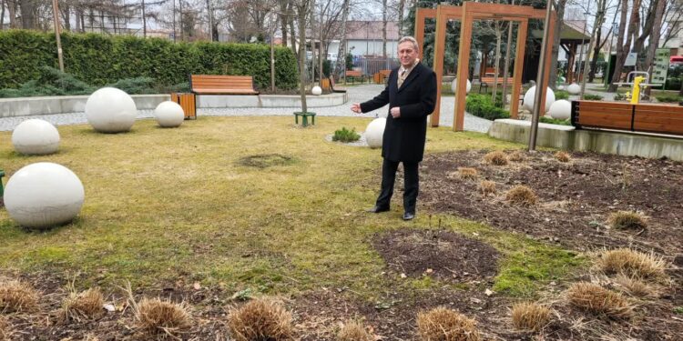 Sandomierz: Tężnia, ścieżka sensoryczna, park a teraz… fontanna