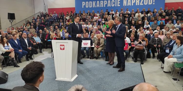 Mielec: Kandydat KO na Prezydenta RP Rafał Trzaskowski odwiedził Mielec
