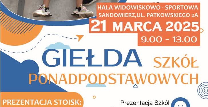 Sandomierz: Giełda Szkół Ponadpodstawowych