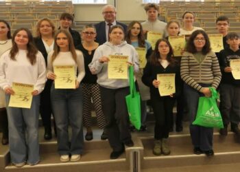 Tarnobrzeg: Apollińskie muzy przydybały Hortensje i Jędrzeja. XIV Miejskie Dyktando dla Dzieci i Młodzieży