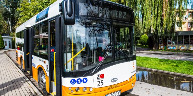 Sandomierz: Nowe połączenia autobusów miejskich w związku z nowymi połączeniami kolejowymi