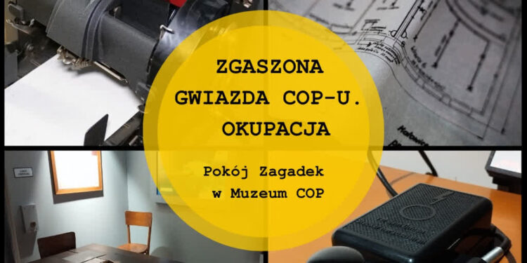 Stalowa Wola: Pokój Zagadek w Muzeum COP – misja, szyfry, tajne dokumenty i dobra zabawa