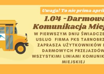 Tarnobrzeg: 1 kwietnia komunikacja miejska będzie darmowa. To nie prima aprilis