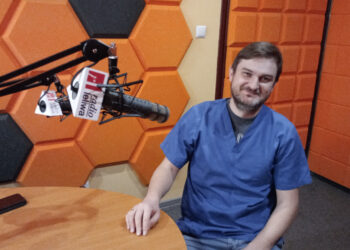 Marcin Jadach, lekarz nefrolog, kierownik Oddziału Nefrologii w Szpitalu w Stalowej Woli.