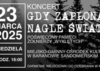 Baranów Sandomierski. Zagrają dla żołnierzy wyklętych