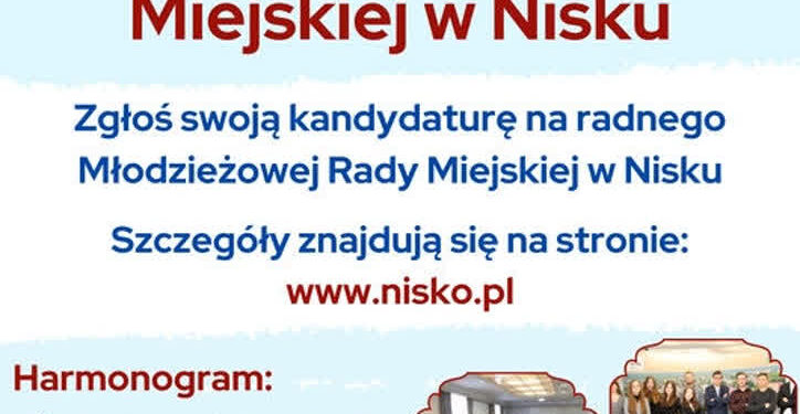 Nisko: Nabór do Młodzieżowej Rady Miejskiej