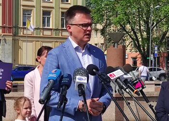 Mielec: Hołownia o bezpieczeństwie, wspólnocie i  papieżu