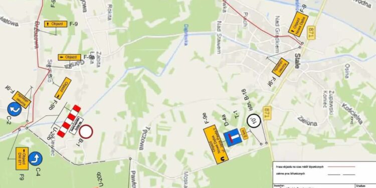 Grębów. Zamknięto fragment drogi w Stalach. Będzie remont