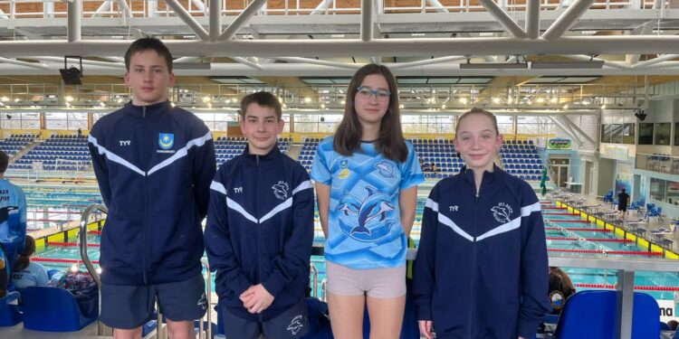 Tarnobrzeg: 11 medali UKS Delfin Tarnobrzeg w Międzywojewódzkich Drużynowych Mistrzostwach Młodzików 12,13 lat Ostrowiec Świętokrzyski 2025