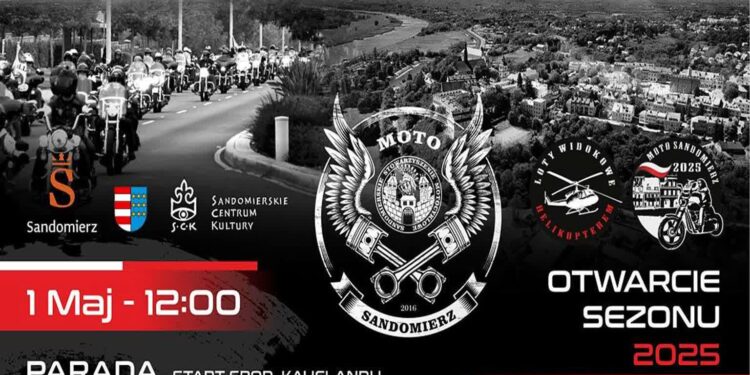 Sandomierz: Motocykle, strongmani, muzyka