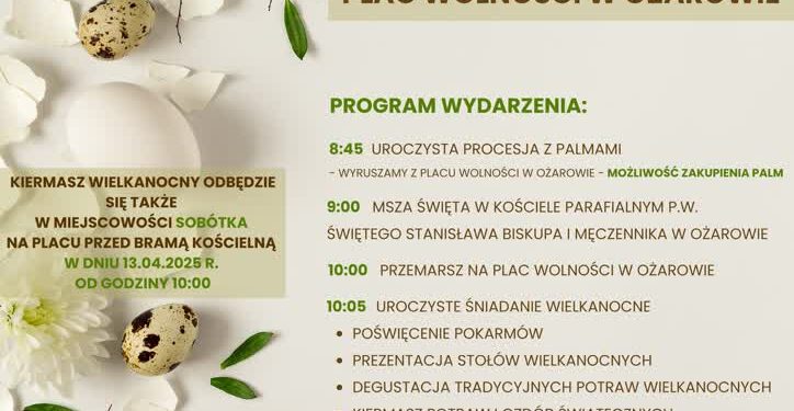 Ożarów: V Śniadanie Wielkanocne