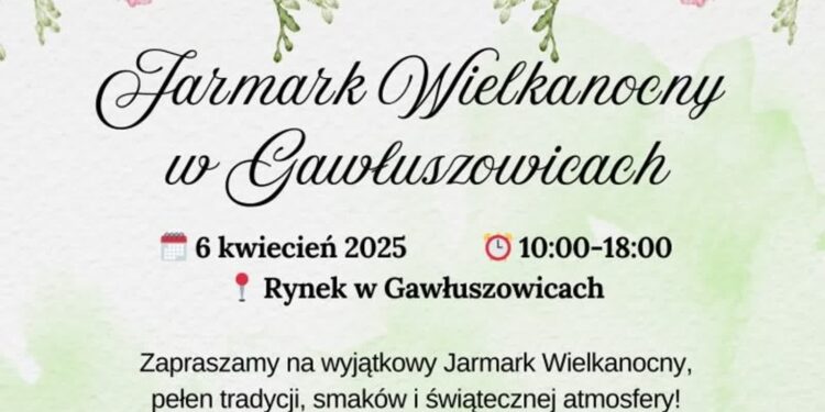 Gawłuszowice: Po raz pierwszy Jarmark Wielkanocny