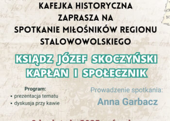 Stalowa Wola: W środę w Kafejce Ksiądz Józef Skoczyński