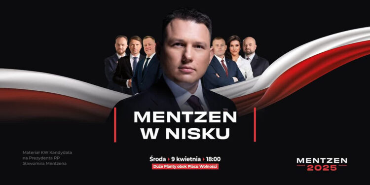 Nisko odwiedzi dziś Sławomir Mentzen