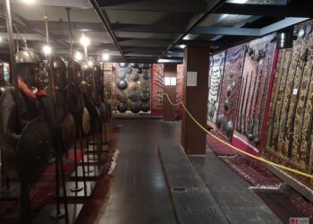 Baranów Sandomierski. Wystawa militariów