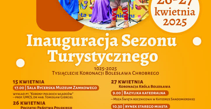 Sandomierz: Inauguracja sezonu turystycznego w znakomitej oprawie