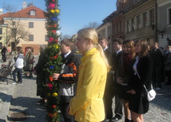 Sandomierz: Obchody Niedzieli Palmowej