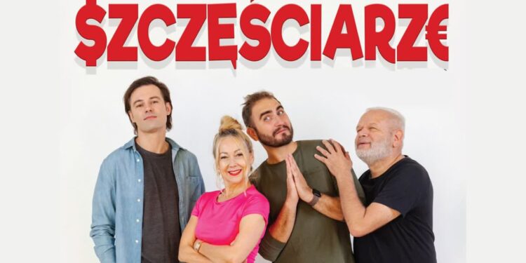 Nowa Dęba. Spektakl Szczęściarze w SOK
