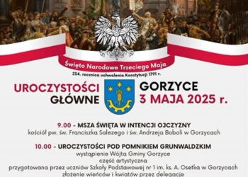 Gorzyce, Trześń, Wrzawy: Uroczystości 3 maja