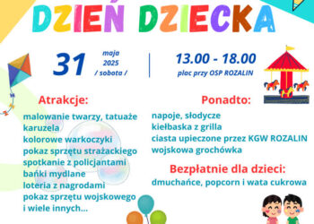Rozalin: Dzień Dziecka z OSP i KGW