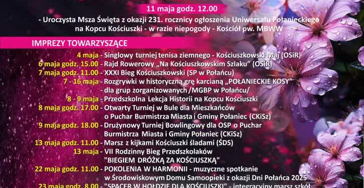Połaniec: Sobota  pełena działań rekreacyjnych, sportowych, animacji i dobrej muzyki w ramach Dni Połańca