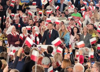 Sandomierz: Wieczór wyborczy Rafała Trzaskowskiego