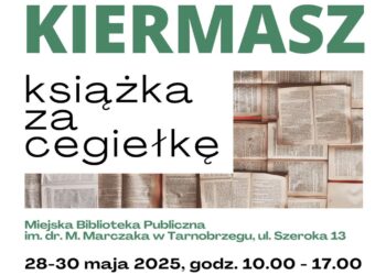 Tarnobrzeg: Książka za cegiełkę – wyjątkowy kiermasz w miejskiej bibliotece