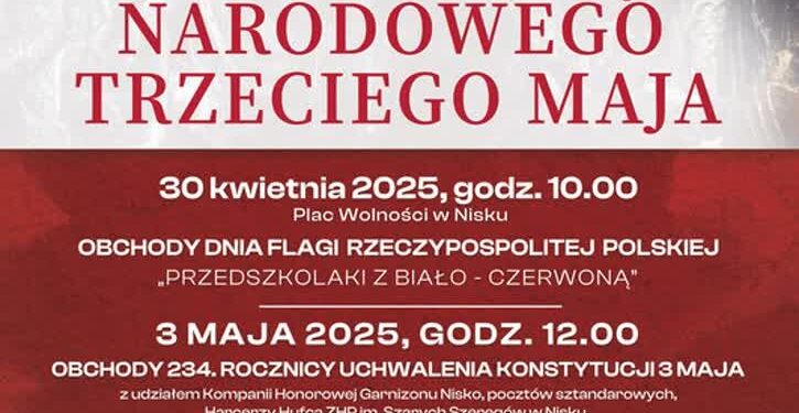 Nisko: Obchody Święta Konstytucji 3 Maja