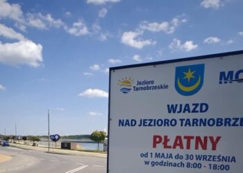 Tarnobrzeg: Abonament na wjazd nad Jezioro Tarnobrzeskie – już blisko 3 tysiące wniosków