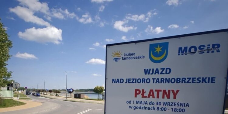 Tarnobrzeg: Abonament na wjazd nad Jezioro Tarnobrzeskie – już blisko 3 tysiące wniosków