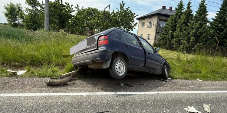 Łukawa: Zablokowana droga