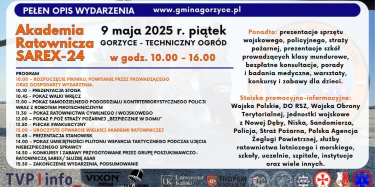 Gorzyce: Bezpieczeństwo, Edukacja, Integracja – SAREX 2025
