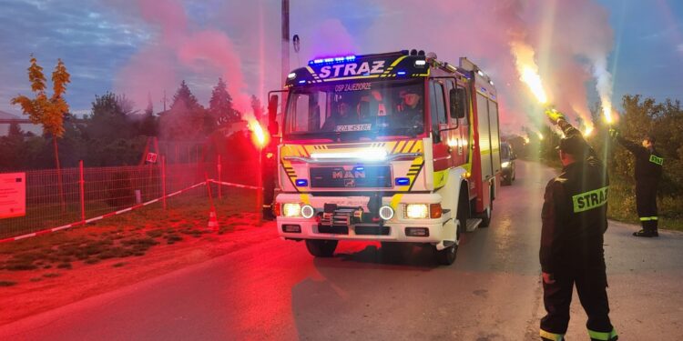 Samborzec. Nowy nabytek OSP Zajeziorze