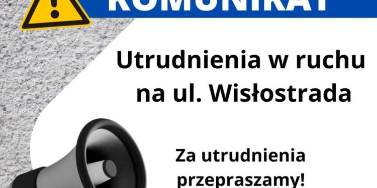 Tarnobrzeg: Będą utrudnienia ma Wisłostradzie