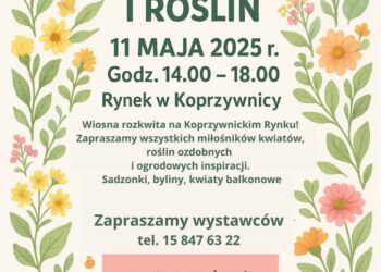Koprzywnica: W niedzielę kiermasz kwiatów i roślin