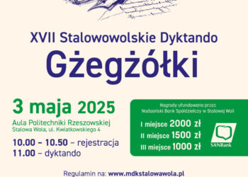 Stalowa Wola: W sobotę po raz 17 Dyktando „Gżegżółki”