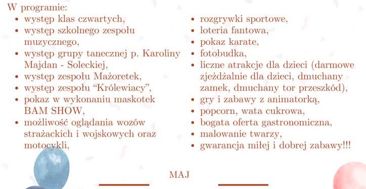 Majdan Królewski: Już niedługo piknik rodzinny. Znamy szczegóły