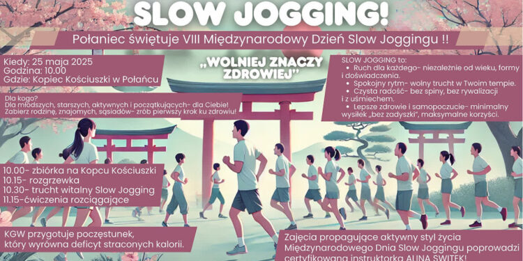 Połaniec: Slow jogging na Kopcu Kościuszki