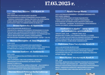 Sandomierz: Zbliża się Noc Muzeów (MAMY PROGRAM SCK)