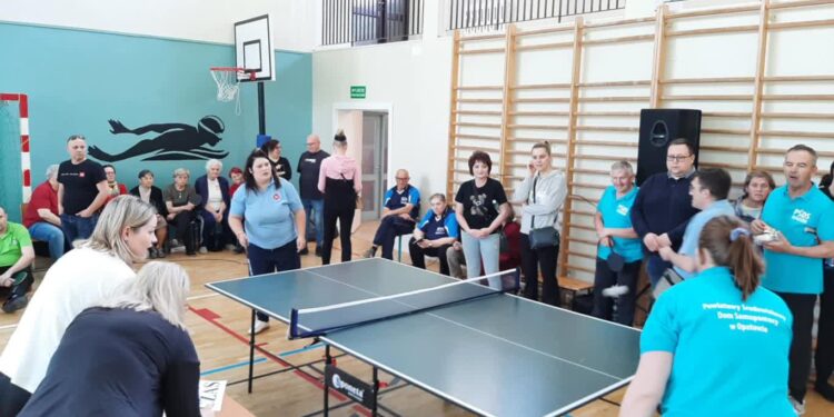 Krzcin: X Mistrzostwa Środowiskowych Domów Samopomocy Województwa Świętokrzyskiego w Tenisie Stołowym